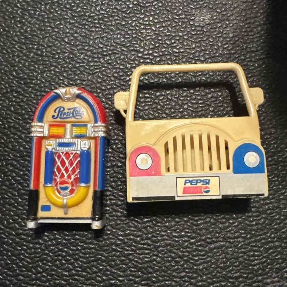 Vtg Pepsi Refrigerator Magnets